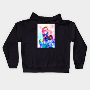 Dirk Nowitzki Watercolor Kids Hoodie